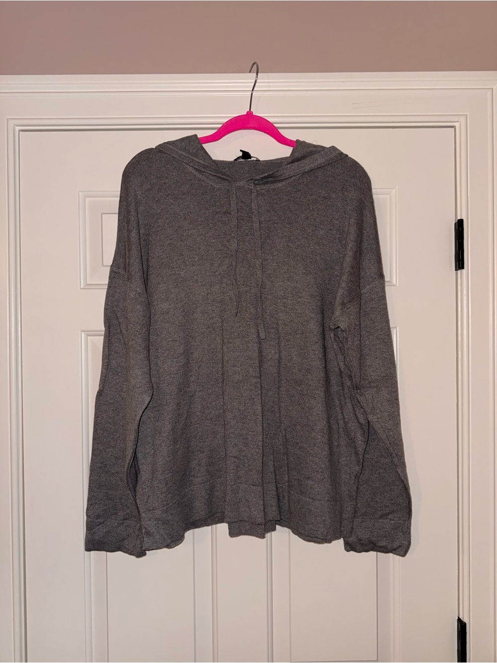 Cozy Lightweight Gray Hoodie Sweater